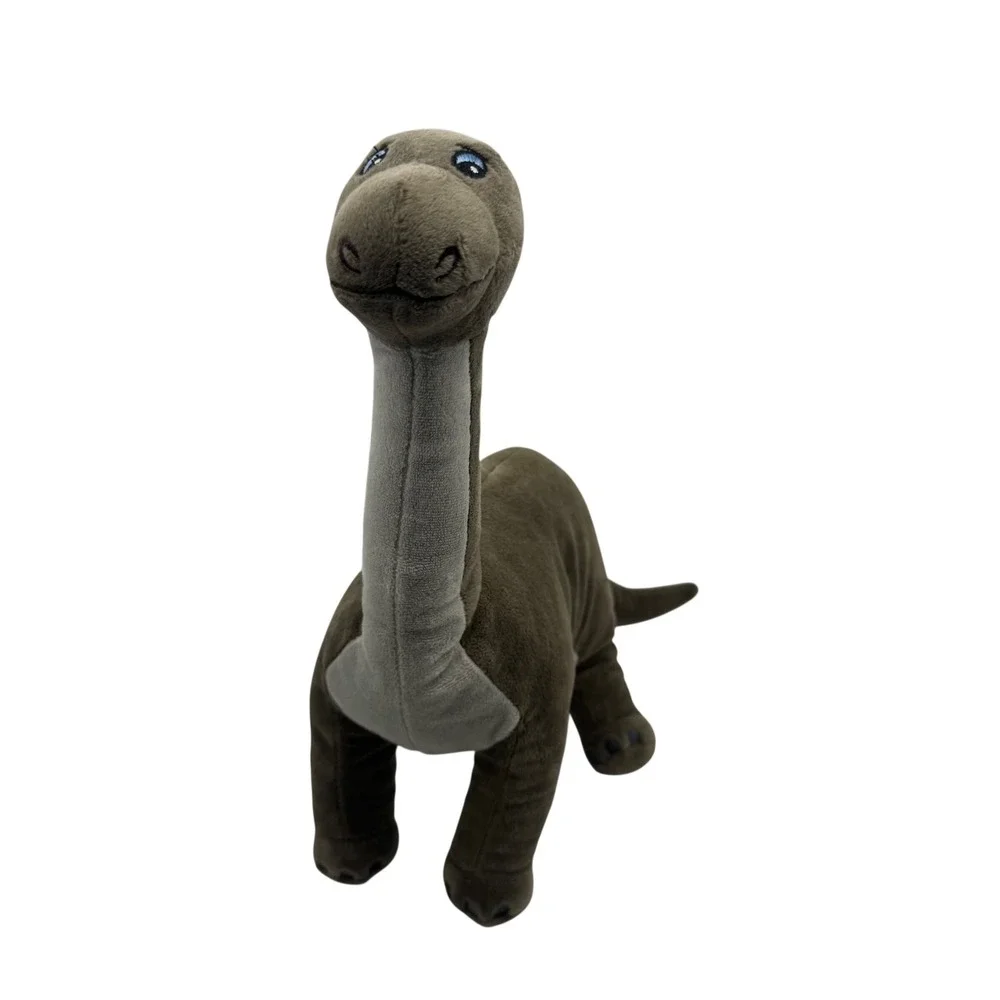 IKEA Jattelik Brontosaurus Dinosaur Plush Soft Toy Olive Green 22